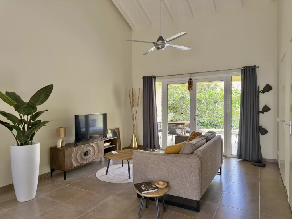 Woonkamer van Casa Uthando